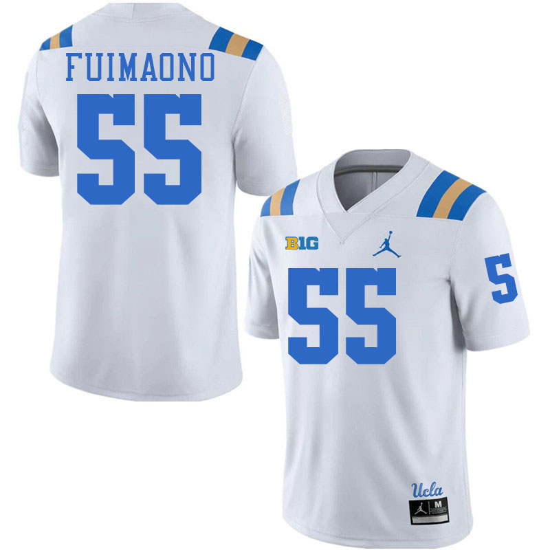 A.J. Fuimaono UCLA Jersey,UCLA Bruins #55 A.J. Fuimaono Jersey Youth College Football Uniforms-White